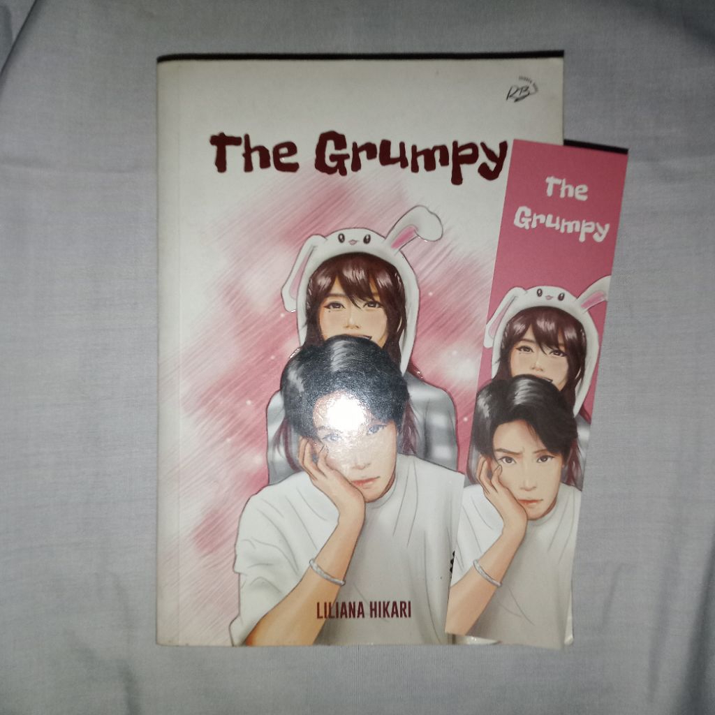 (Preloved) Buku Novel Fanfiction Wattpad Doyoung NCT The Grumpy Liliana Hikari