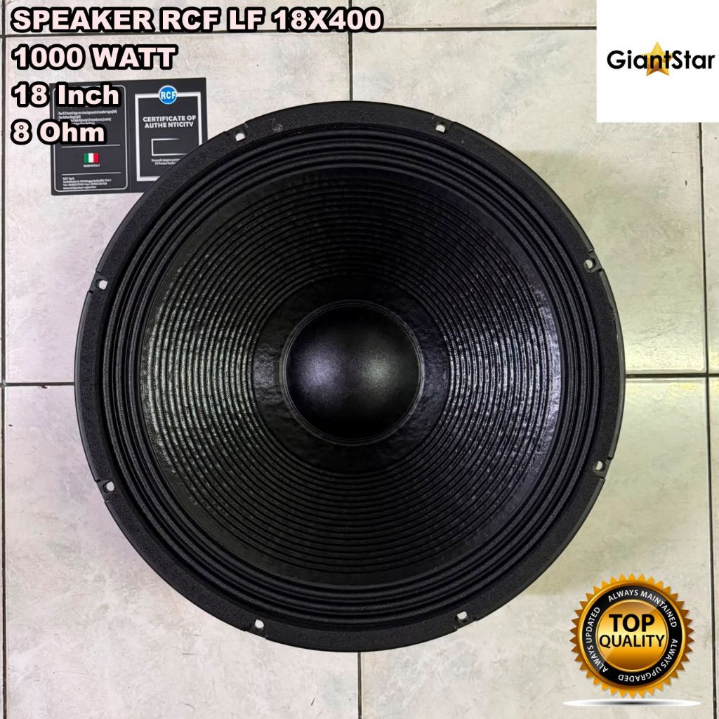 SPEAKER WOOFER RCF LF18X400 18in 18 inch 8 Ohm LF 18X400 ORIGINAL