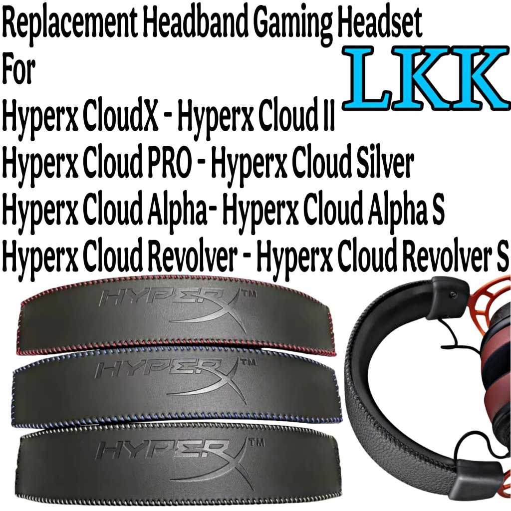Replacement Headband Headphone Hyperx - Cloud Revolver - Cloud Revolver S - Cloud Alpha S - Cloud Al