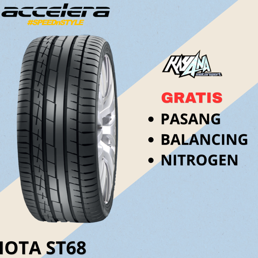 Ban Mobil Accelera Iota ST68 235/55 R18 | Accelera Iota ST68 235 55 R18