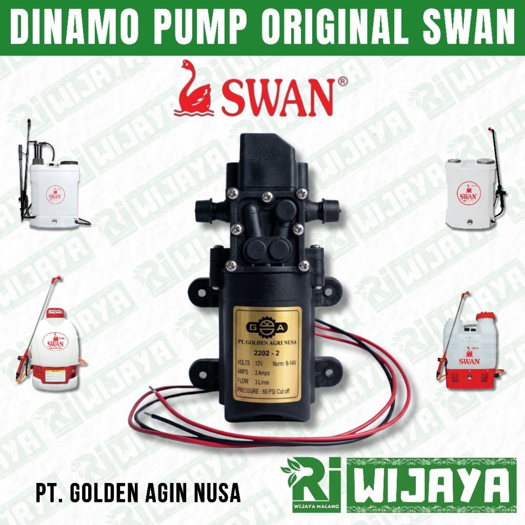 DINAMO SPRAYER SWAN / DINAMO POMPA SWAN ELEKTRIK / SWAN F-16 / SWAN BE-16 / SWAN GSE-16 / SWAN MTB-1