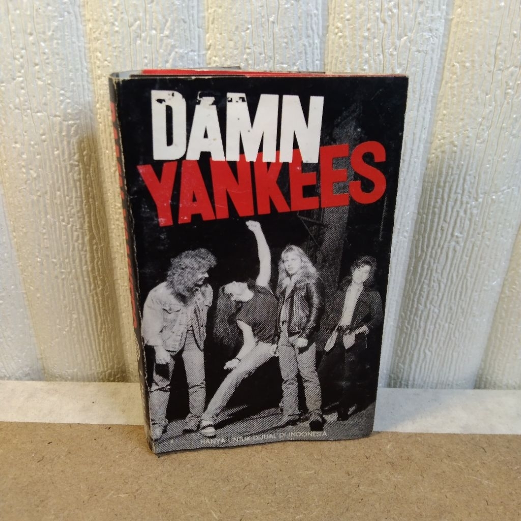 Cover Kaset Pita DAMN YANKEES (baca deskripsi)