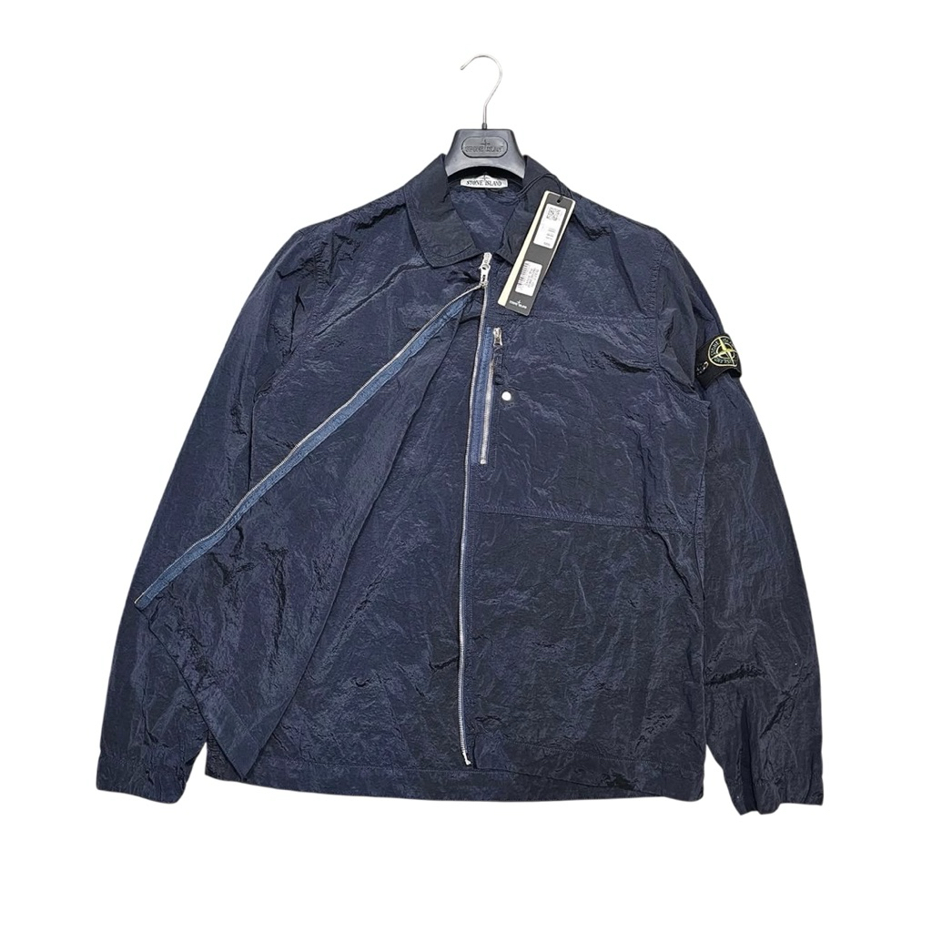 Overshirt Stone Island Comfort Nylon Metal Navy Original