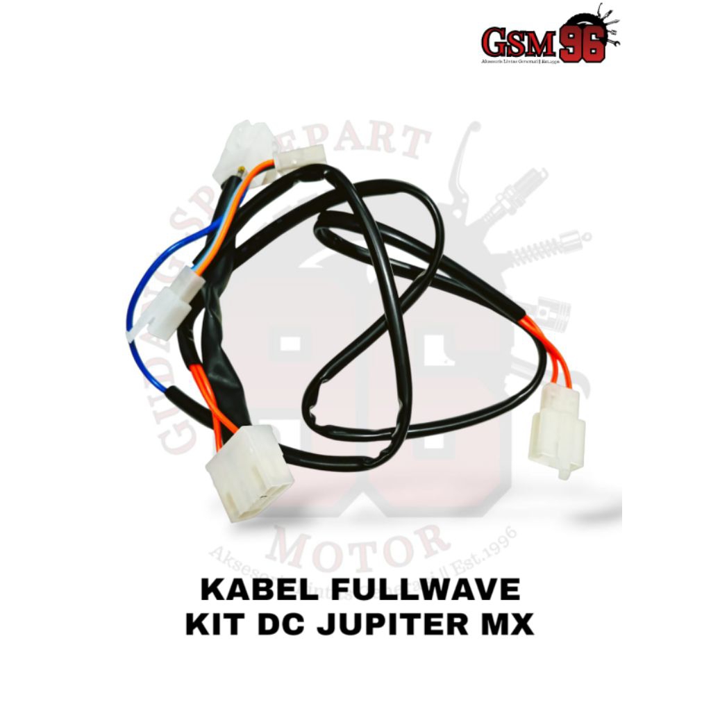 Kabel DC Fullwave Jupiter MX Old 2006-2010 Jupiter MX New 2011-2015 PNP kabel Fullwave LED Mx king-G