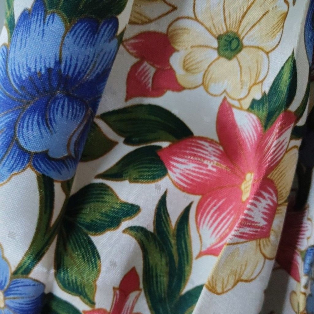gamis bunga dewasa