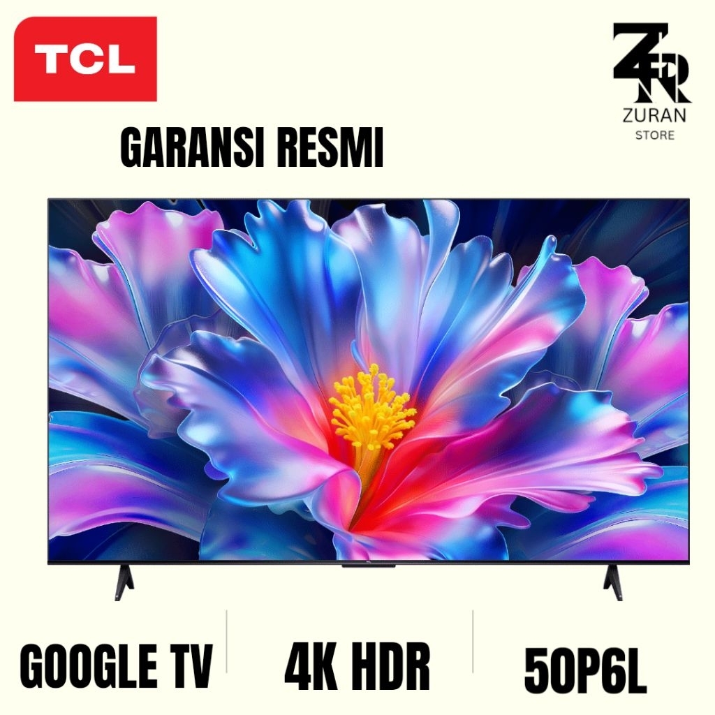 TCL 50P6L 4K GOOGLE TV 50 inch 2026 series