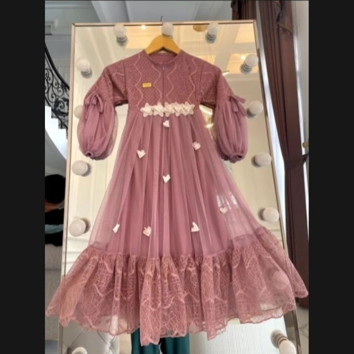 GAMIS ANDARA//GAMIS MEWAH ANAK//BAJU COUPLE IBU DAN ANAK 2-15tahun