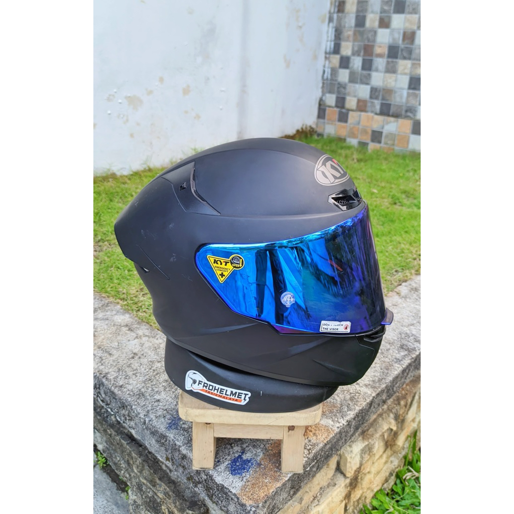 KYT TTC BLACK DOFF ORIGINAL SECOND