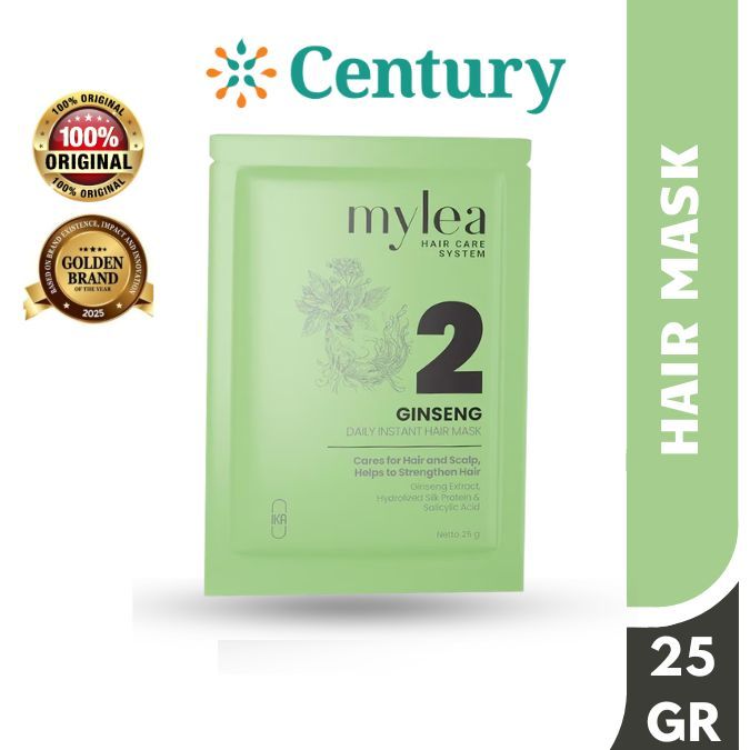 MYLEA GINSENG HAIR MASK 25GX12`S ISI 1 SASHEET / PERAWATAN RAMBUT / HAIR MASK