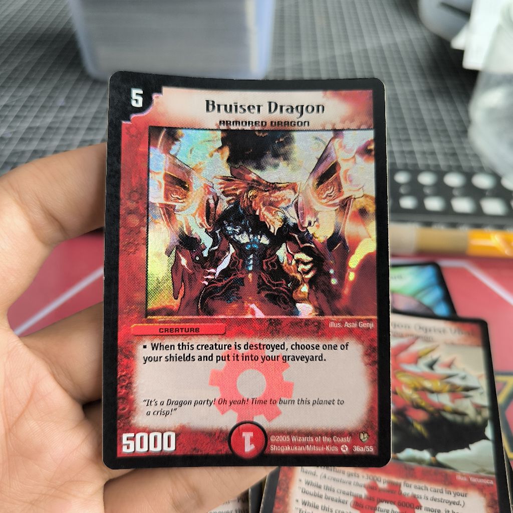 kartu Duel Masters "Bruiser Dragon" Promo, 36a/55 original
