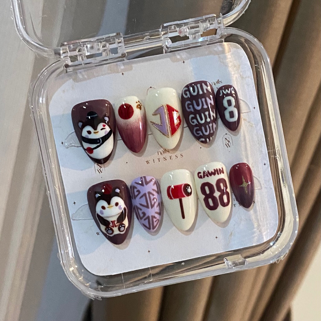 Joss Gawin Press on Nails Kuku Palsu Joss Gawin