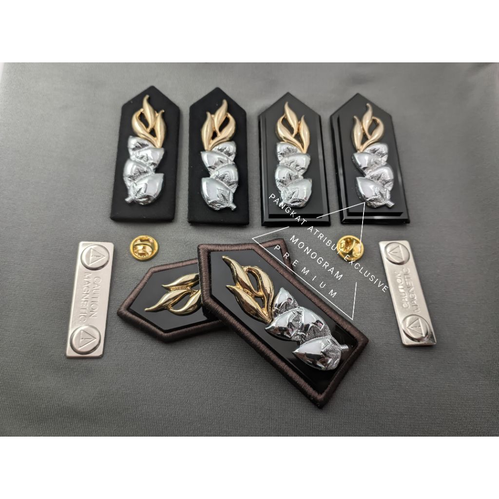 MONOGRAM POLRI - MONOGRAM POLRI PDU - MONOGRAM LIS BORDIR  PREMIUM