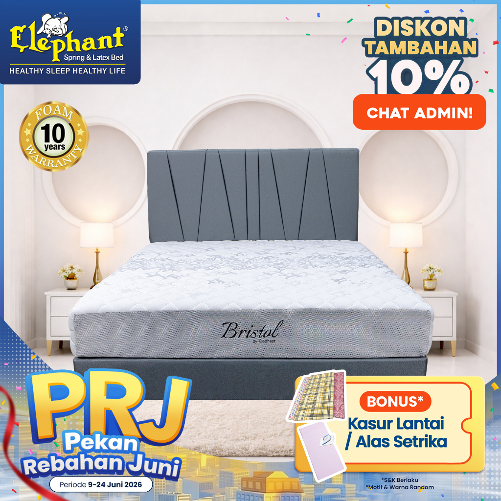 Kasur / Springbed Orthopedic Bristol Elephant 120, 160, 180, 200x200