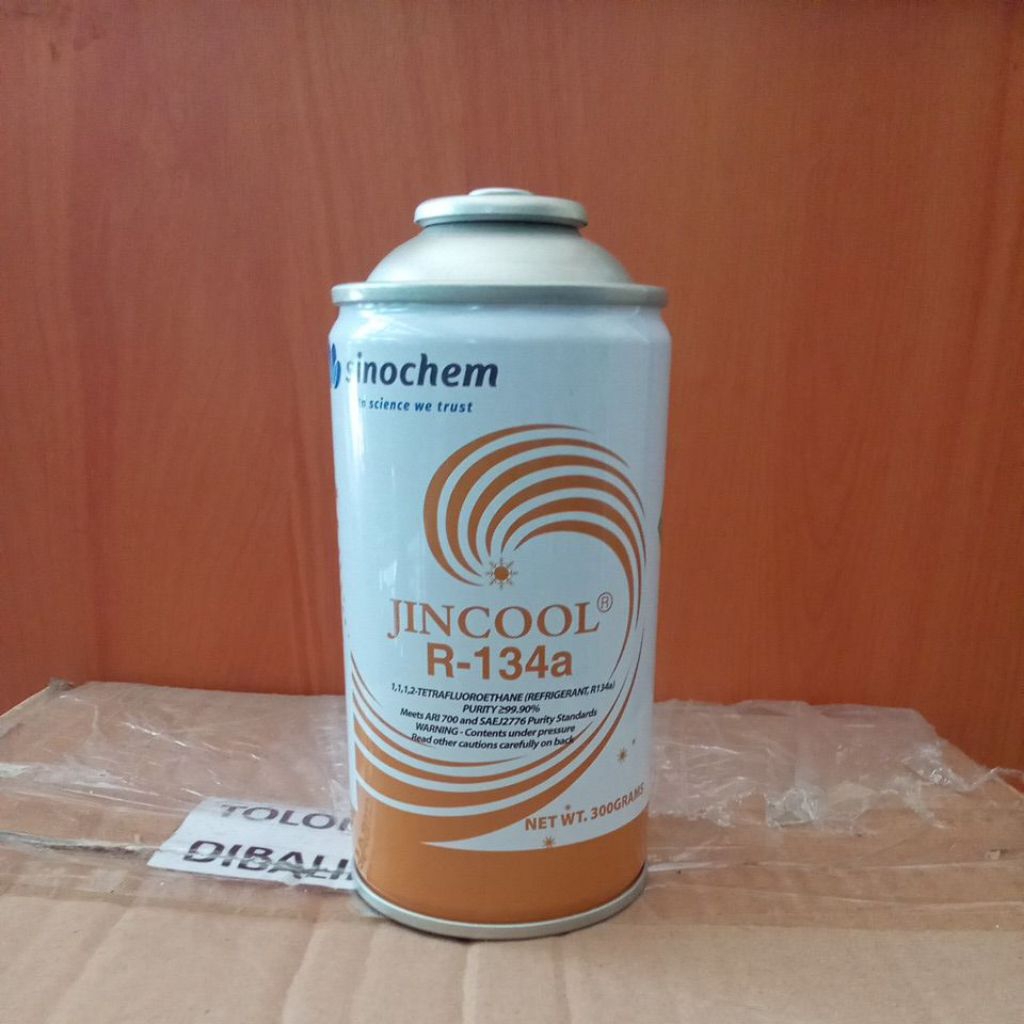 Freon R134a Jincool 300gr Kemasan Kaleng
