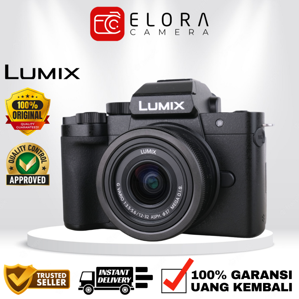 Lumix G100D Kit 12-32mm / Kamera Mirrorless Lumix G 100D Kit 12-32 mm / Lumix G100 D G 100 D