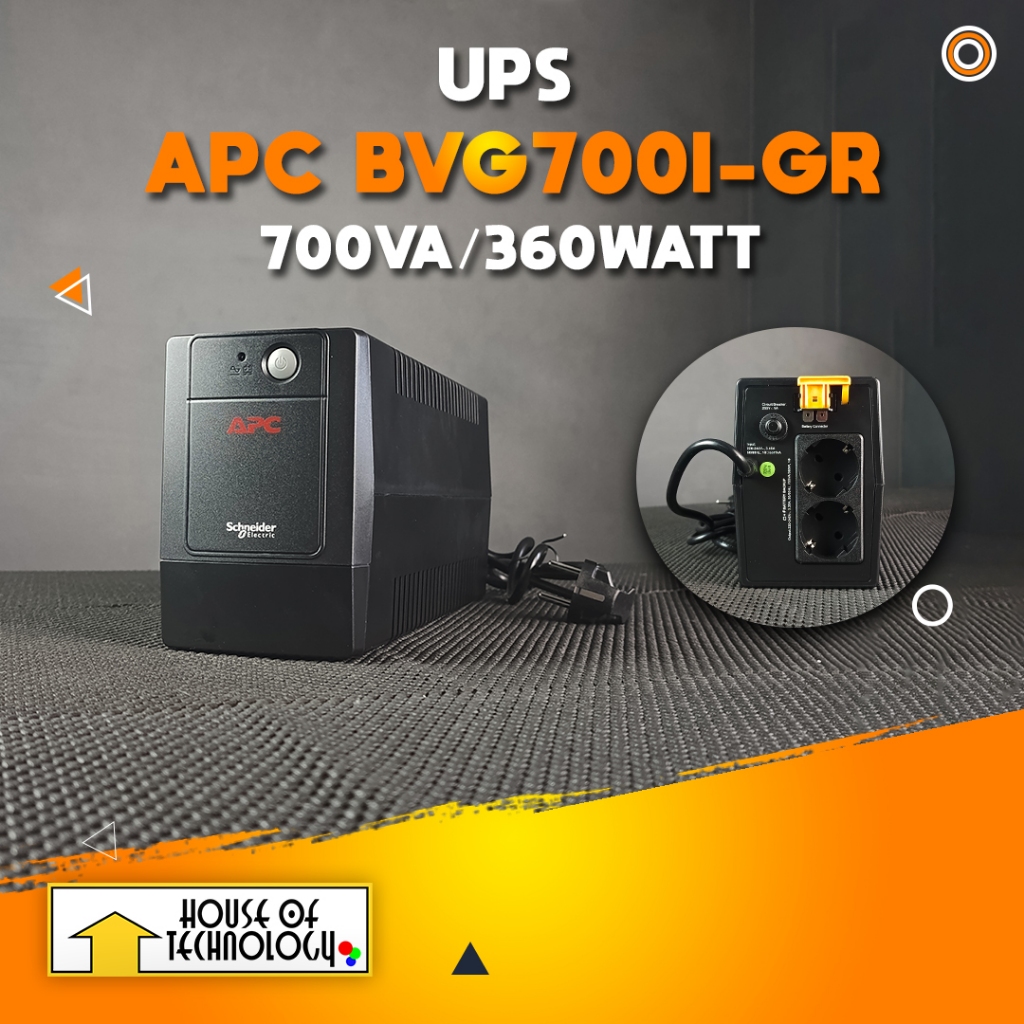UPS APC BVG700l-GR (700VA/360W)