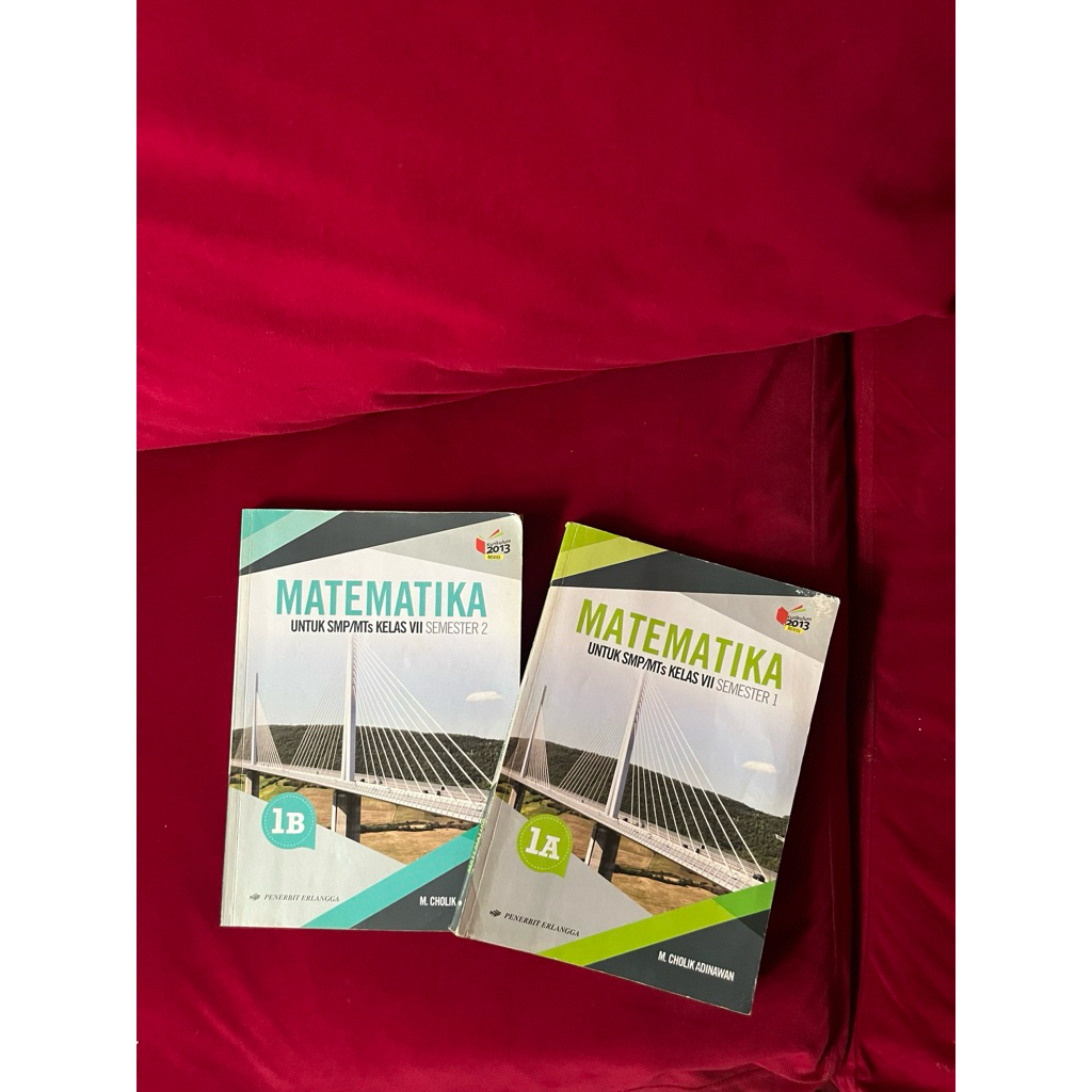 preloved buku matematika erlangga SMP
