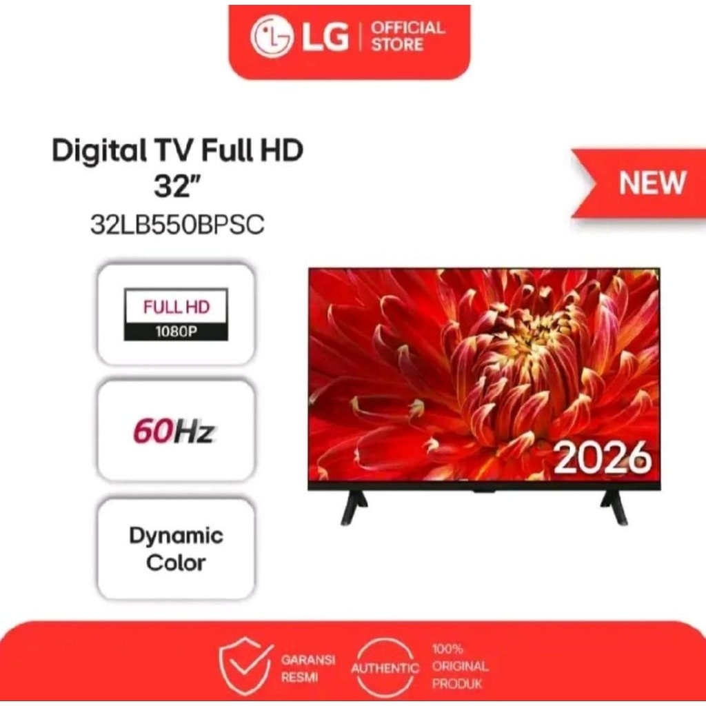TV LED LG 32 INCH DIGITAL TV 32LB550