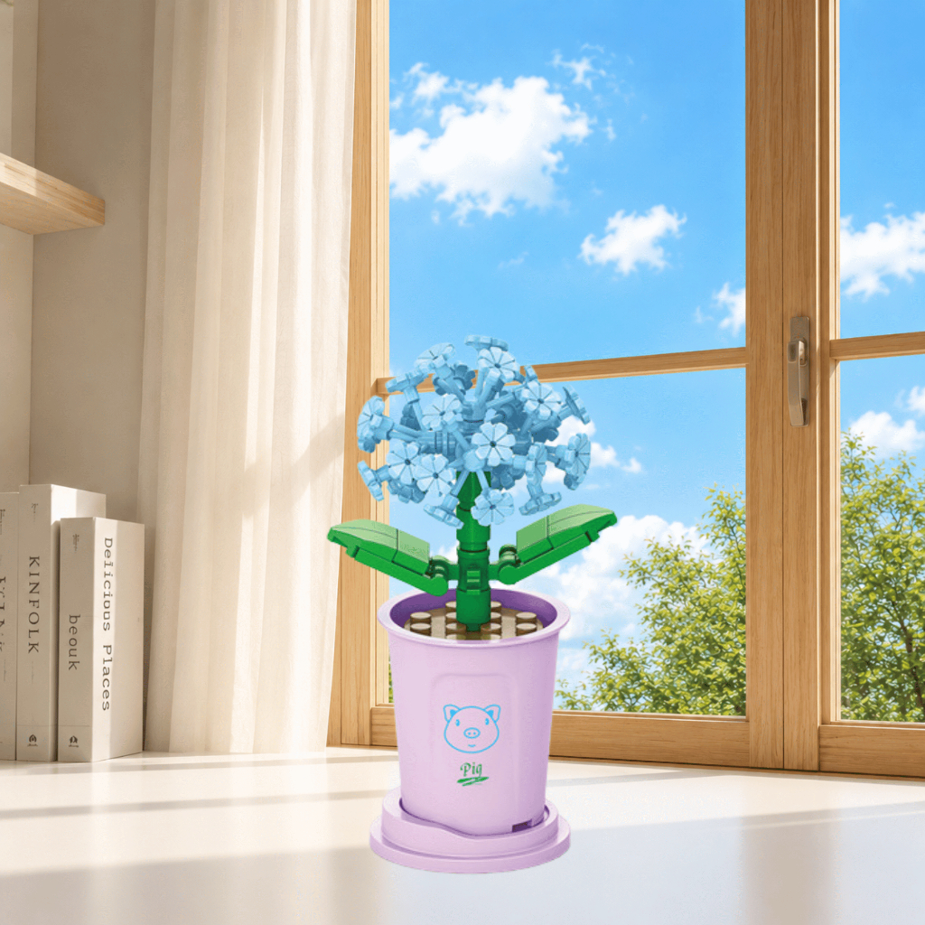 Lego Bunga Mini Block Florist Series | DIY Flower Building Blocks | Dekorasi Meja Estetik | Kado Uni