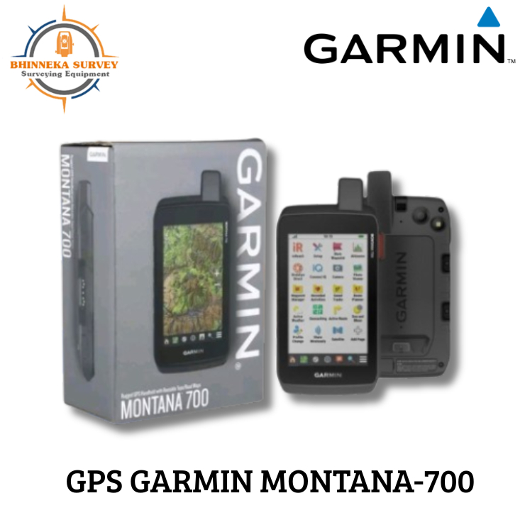 Garmin Montana 700 GPS Handheld Hiking Touchscreen 4 Inci