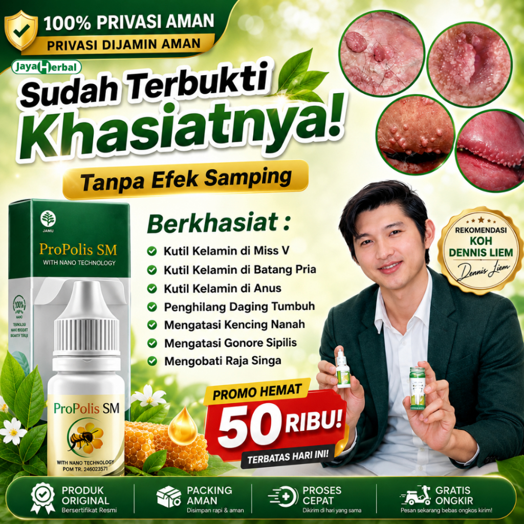 Propolis SM Cair Obat Tetes Oles Kutil Kelamin Pria Wanita PALING AMPUH Namun Tergantung Kondisi Tub