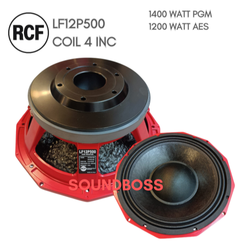Speaker Komponen RCF LF12P500 LF 12P500 LF12 P500 Speaker komponen 12 inc