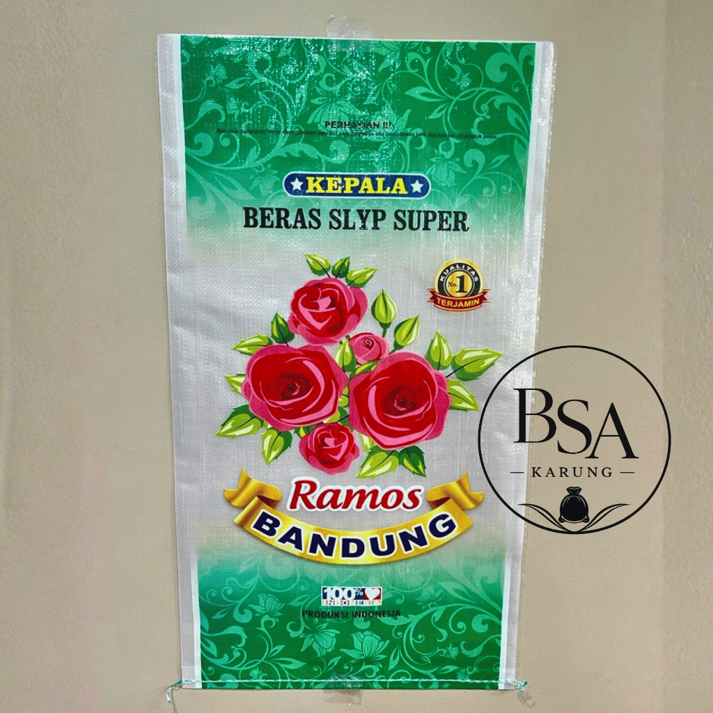 Karung Beras Laminasi Merk Ramos Bandung 25kg