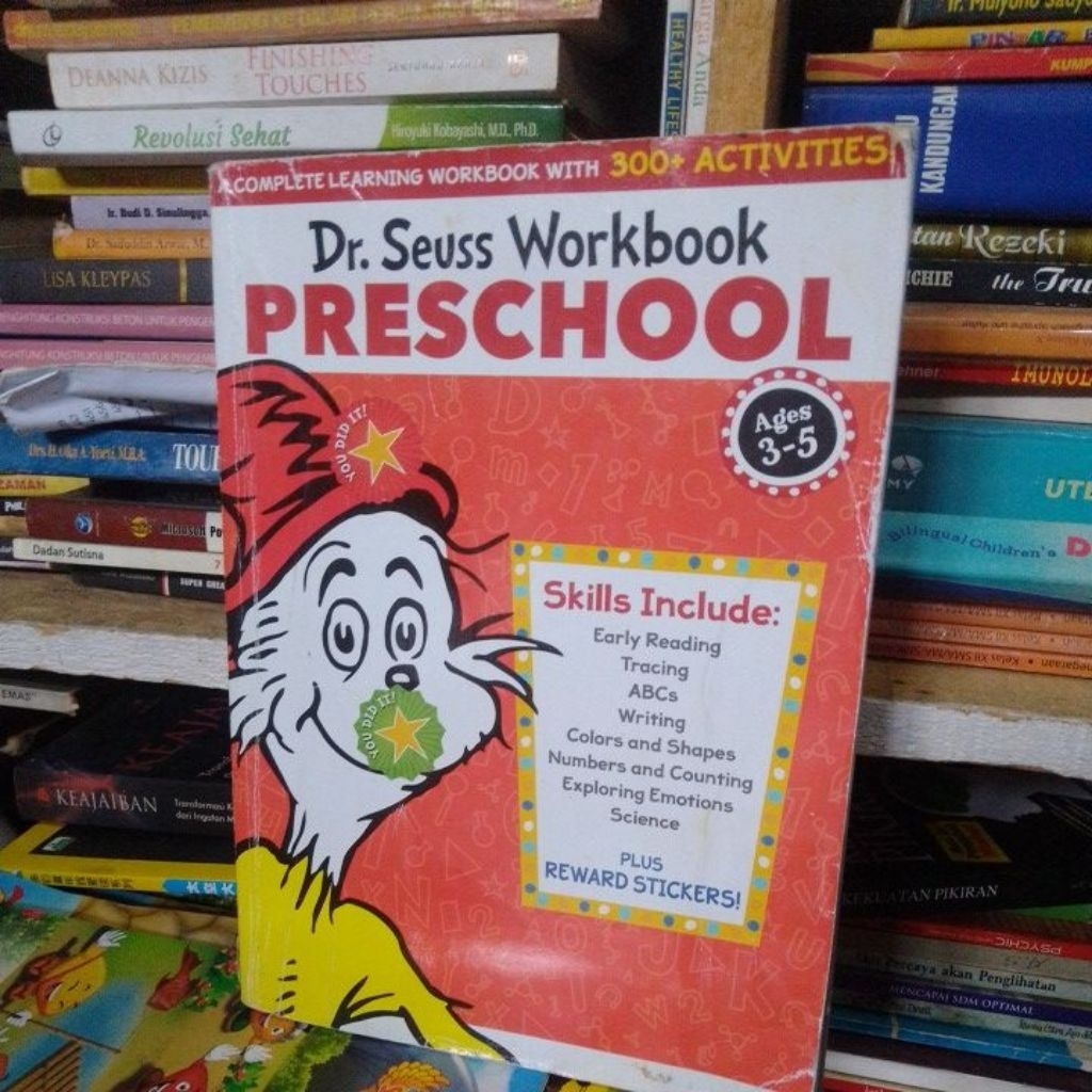 Buku Dr.seuss workbook preschool