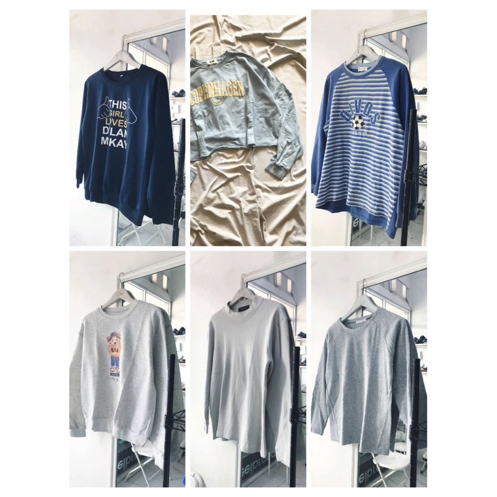 SWEATER CREWNECK GRAPHIC PRINT VOL.17