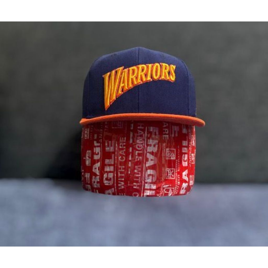Topi Snapback NBA Golden State Warriors x Adidas Original Vintage 2016 Second