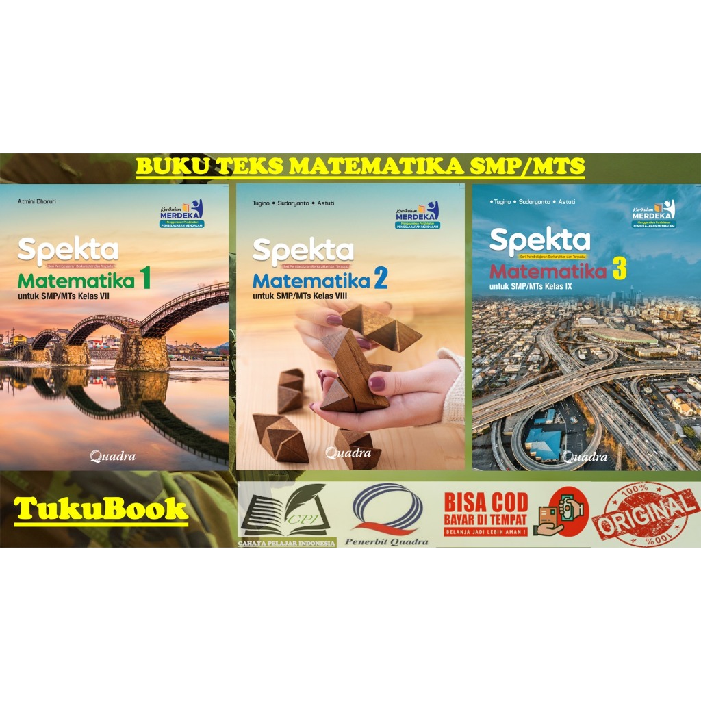 SPEKTA MATEMATIKA SMP/MTS KELAS.7.8.9/PM [QUADRA]