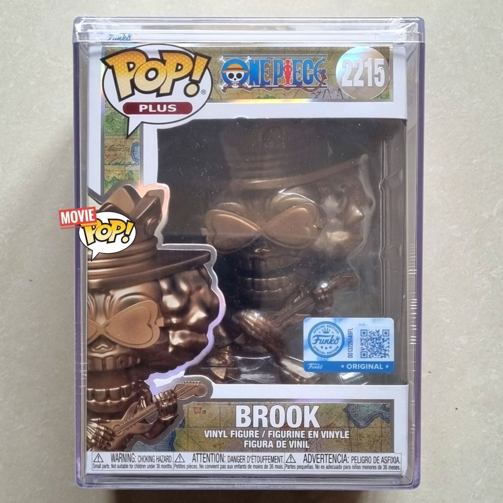 Funko POP One Piece Bronze Brook with Hard Protector