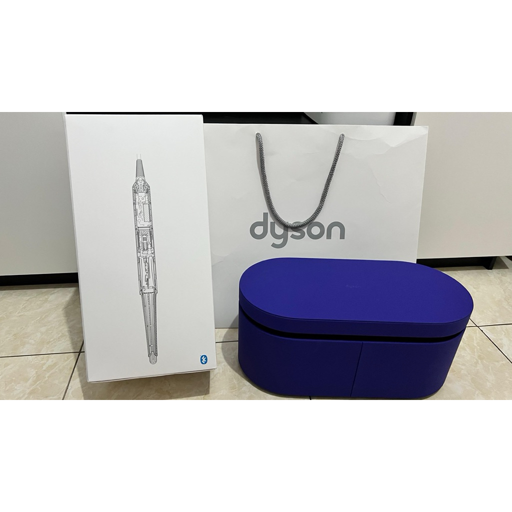Dyson Airwrap i.d. ™ HS08 Multi-styler and dryer (Vinca Blue/Topaz) - Mengeringkan. Mengikal. Memben