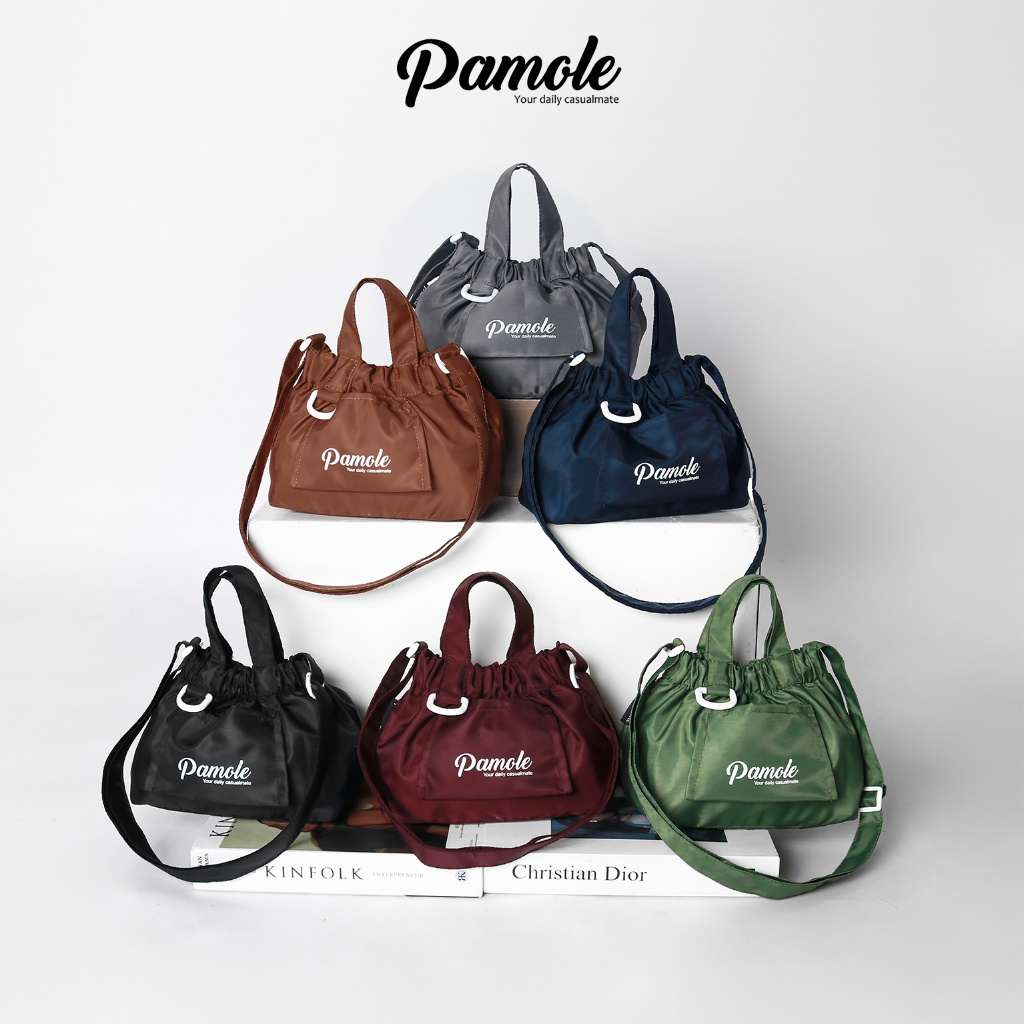 Pamole - Dumpling Bag Tas Tangan Pakai Tali Panjang - Hana Series
