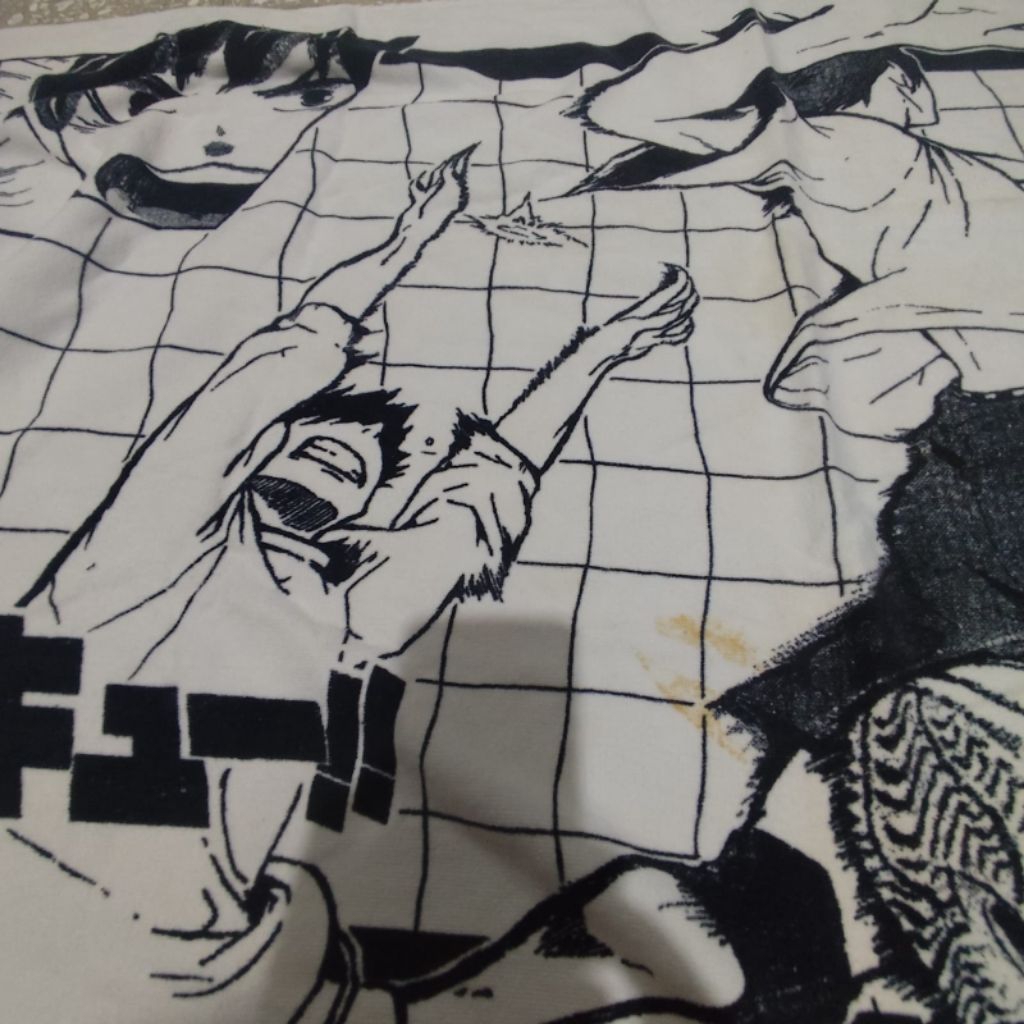 Haikyuu promotional towel Hinata Shoyo and Kageyama Tobio 2012 Weekly Shonen Jump