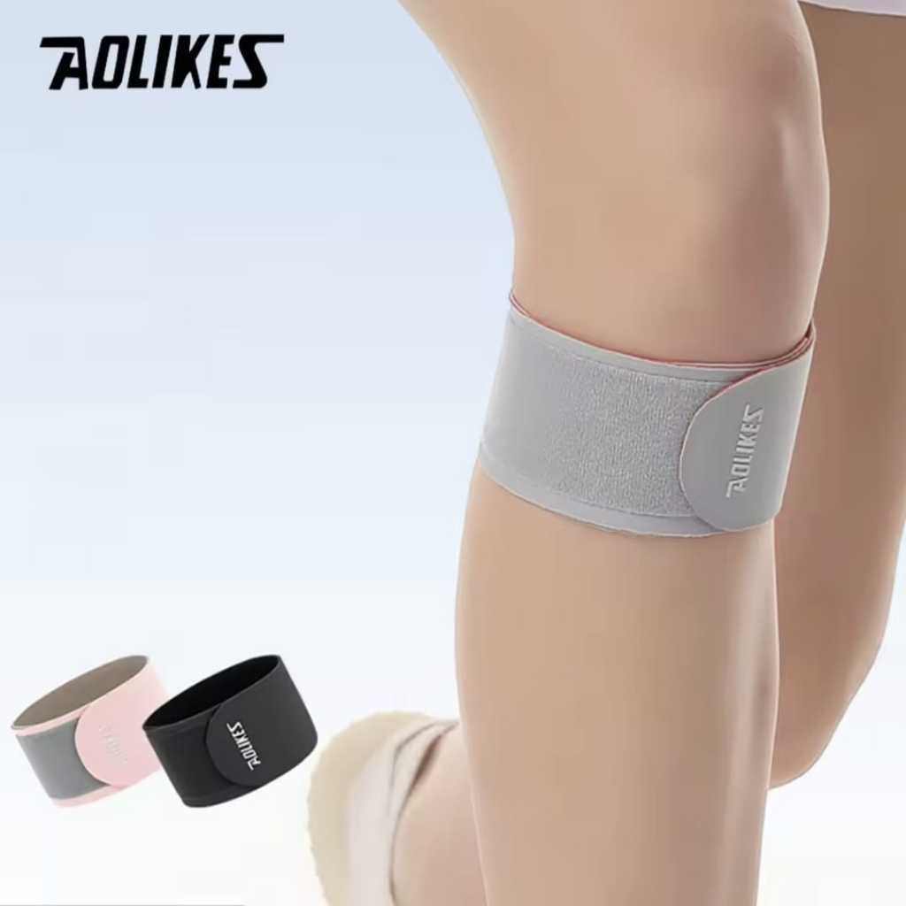 AOLIKES 7925 Knee Support Knee Pad Pelindung Lutut Decker Deker Lutut Cedera Gym Tenis Lari Padel