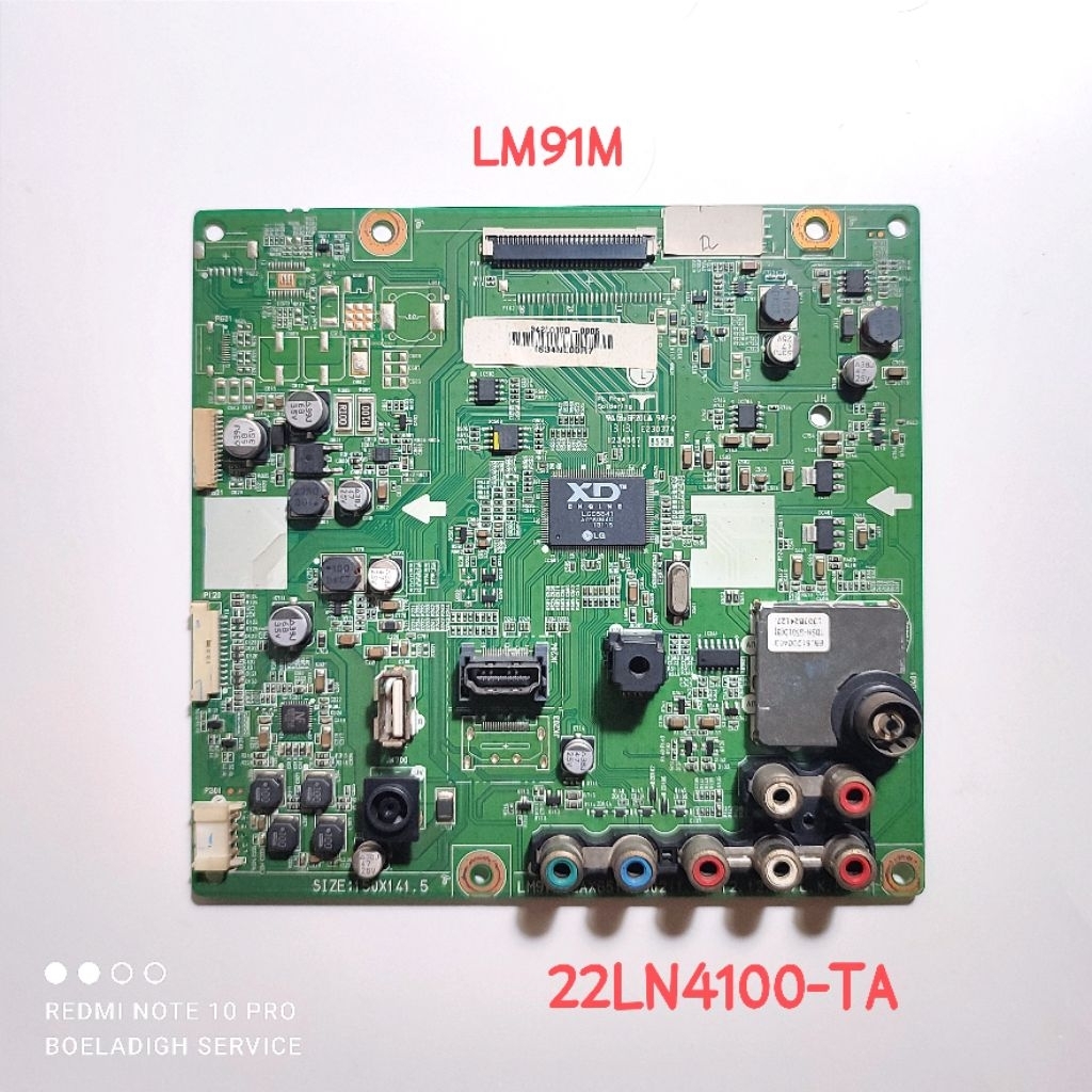 MB Mainboard TV LED LG 22LN4100 22LN4100-TA LM91M