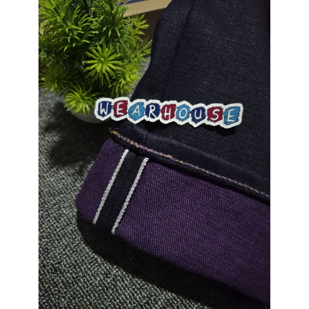 SAGE DENIM "NIGHTWIND" 19 OZ SANFORIZED DENIM PURPLE WEFF