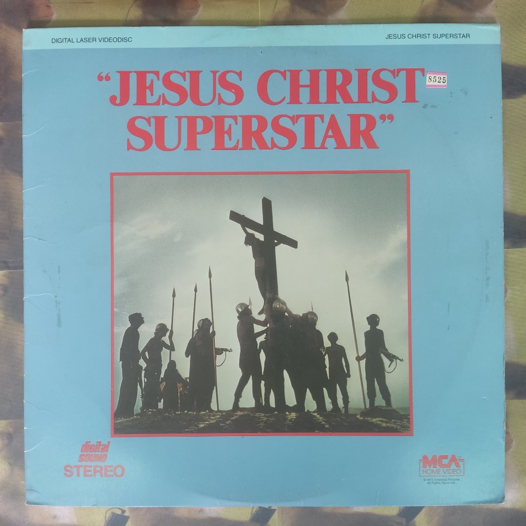 LASERDISC JESUS CHRIST SUPERSTAR laser disc film movie music video musik new sealed baru mint 2nd be