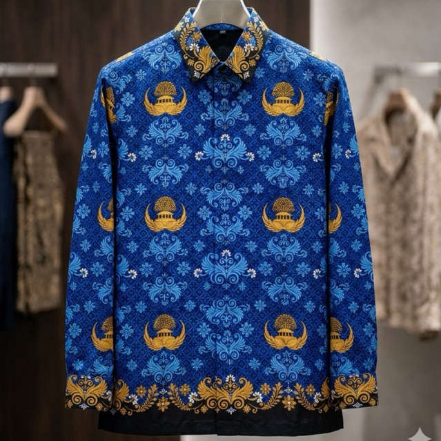 Baju KORPRI Pria | Seragam ASN PNS Model Terbaru, Jahitan Rapi & Nyaman Full Furing Katun Premium