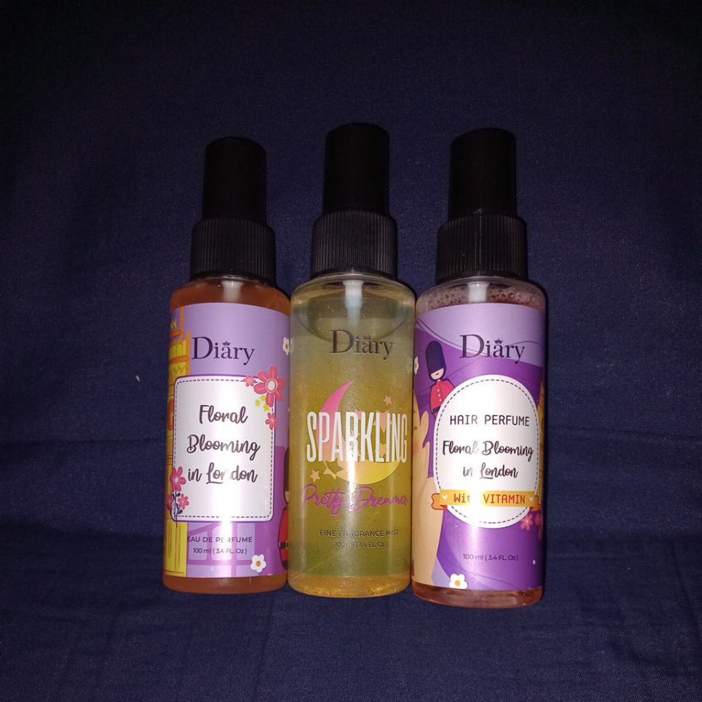 [PRELOVED] DIARY FRAGRANCE SET