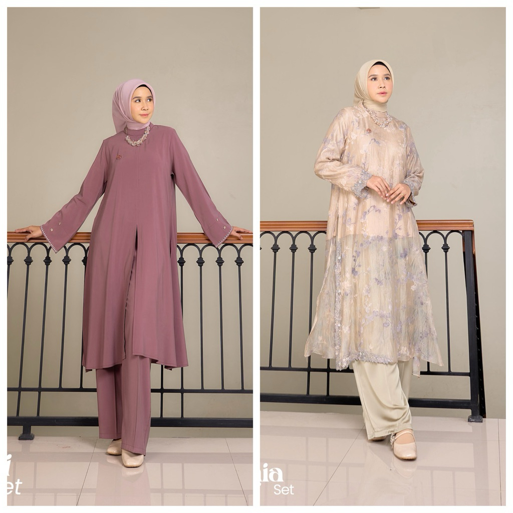 Loli // Gania Setelan Celana Gamis Marevi