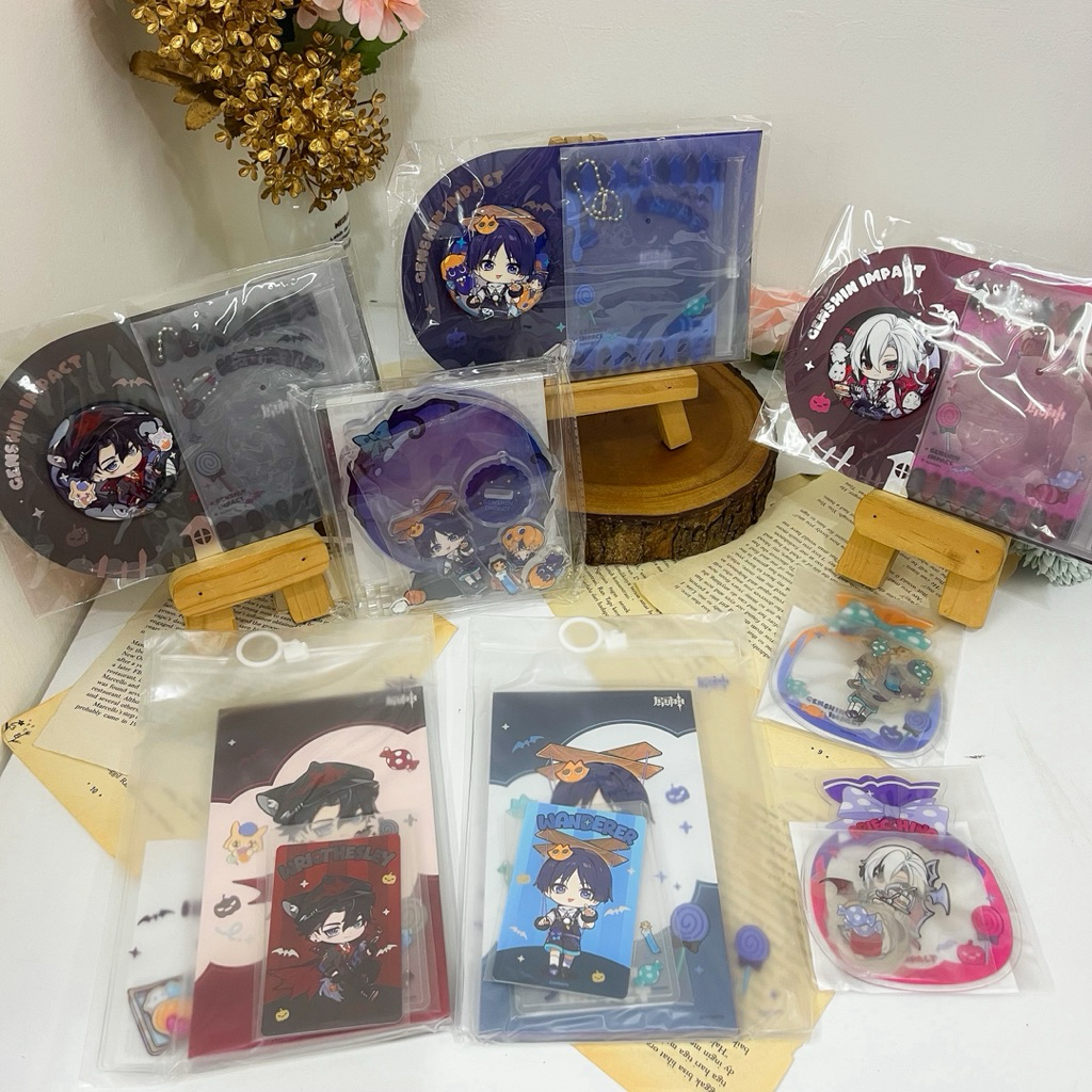 OFFICIAL READY STOCK Genshin Impact Twilight Whimsy Arlecchino Wanderer Scaramouche Wriothesley Acry