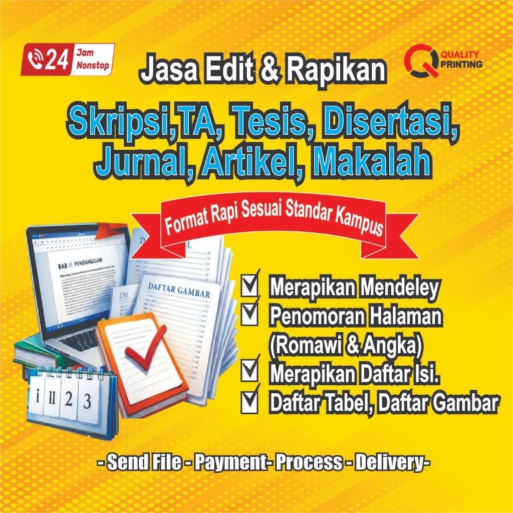 Jasa Edit dan Rapikan Mendeley