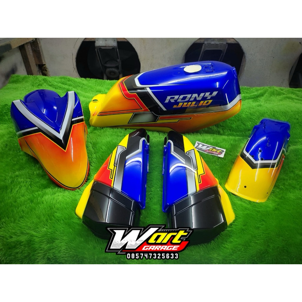 body set rx king airbrush custompaint