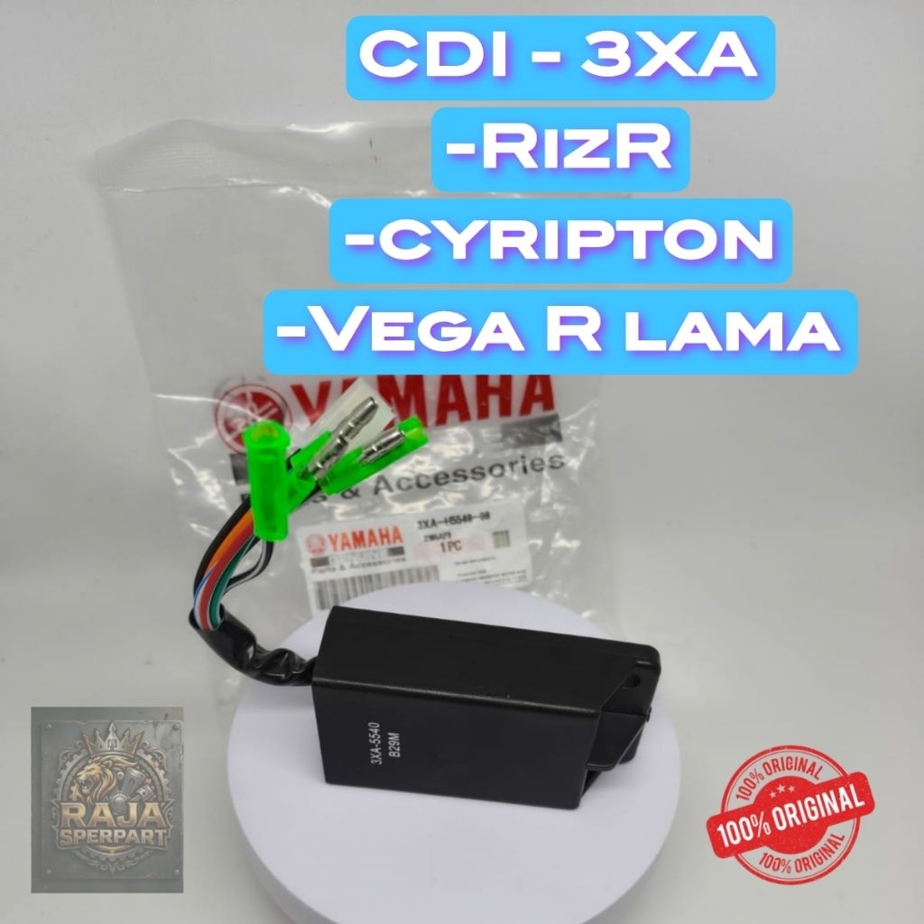 CDI -3XA ORIGINAL YAMAHA FIZR, crypton, Vega R lama, force, original yamaha