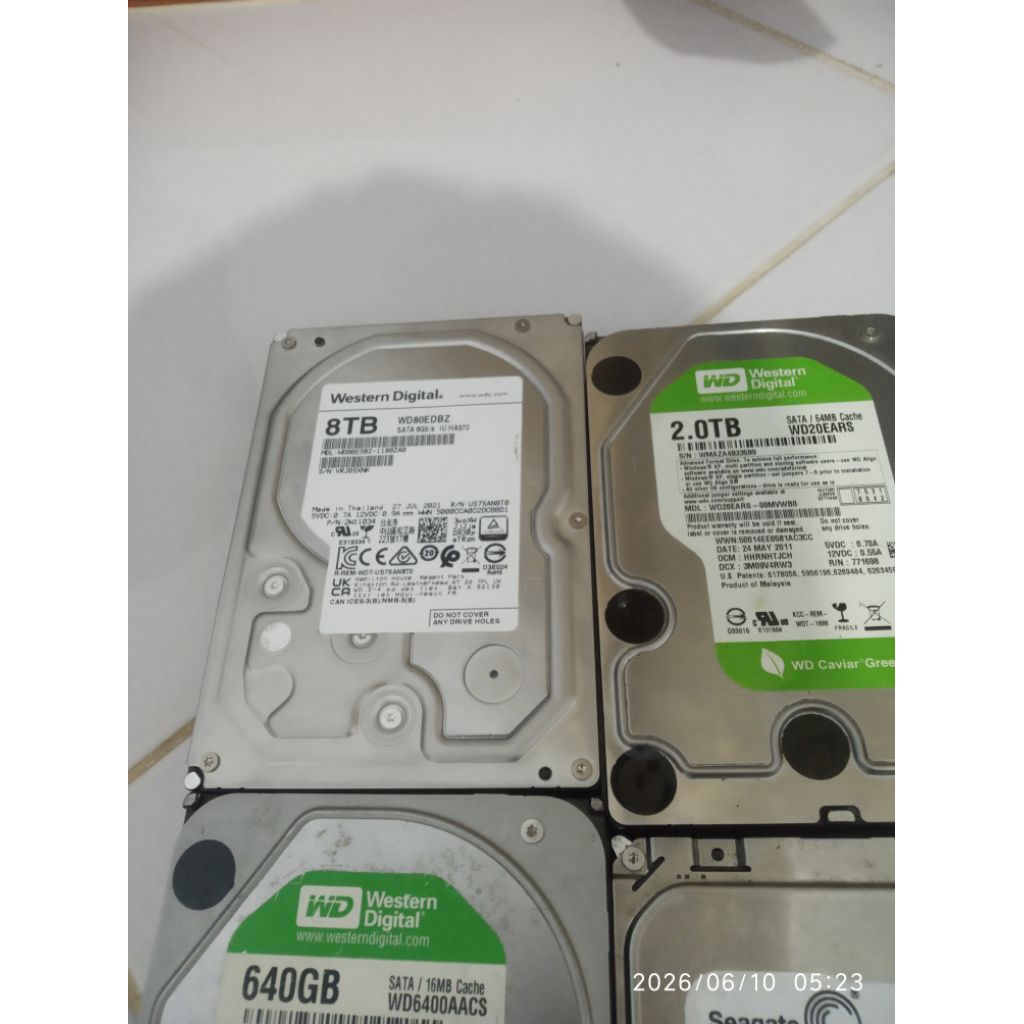 Hardisk Hdd PC 3.5 Rusak