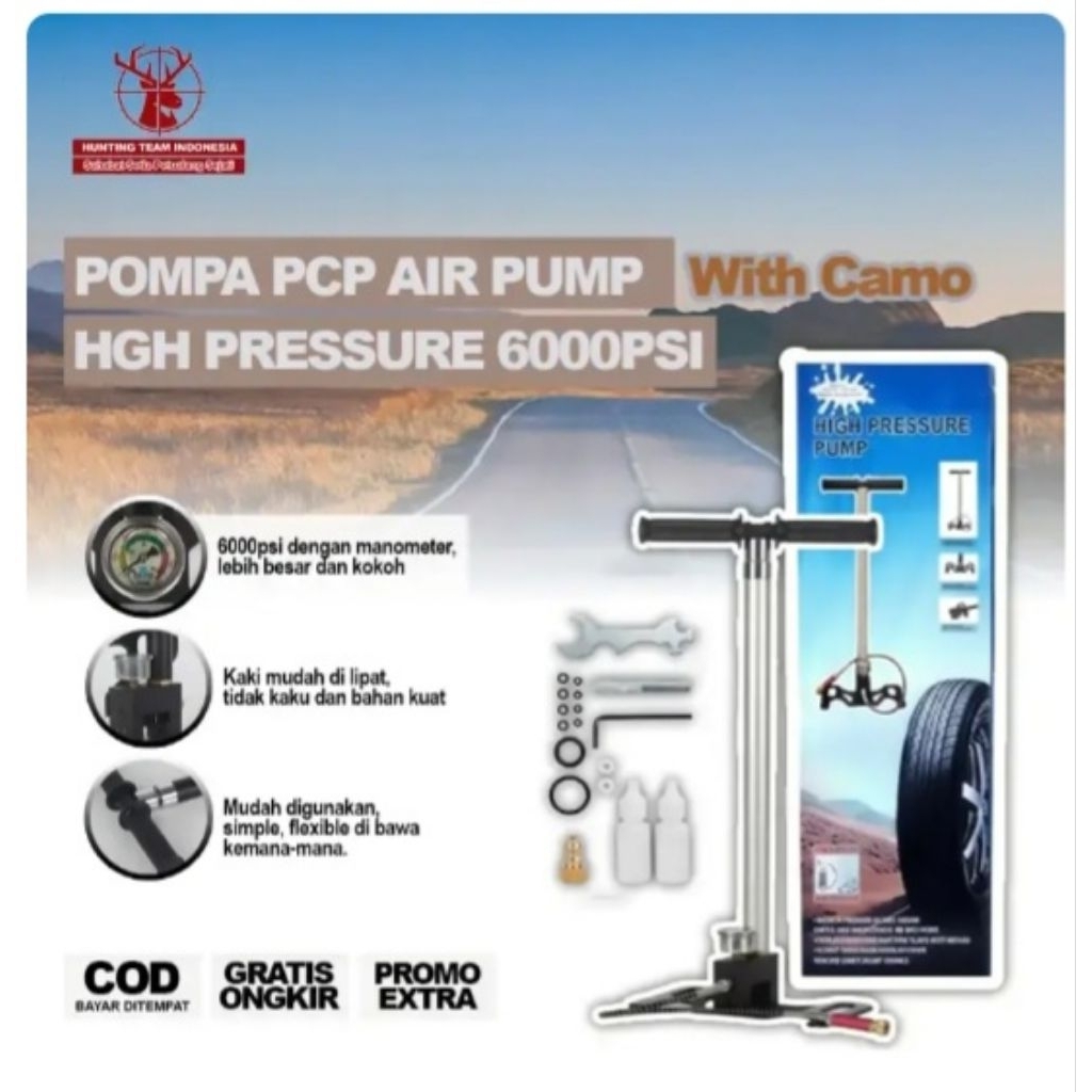 Pompa PCP 6000 psi GX Fit-Camo