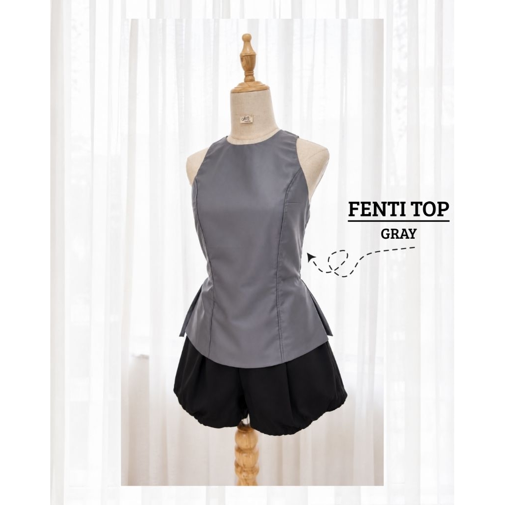 [WEAR.A.G] FENTI TOP / ATASAN WANITA