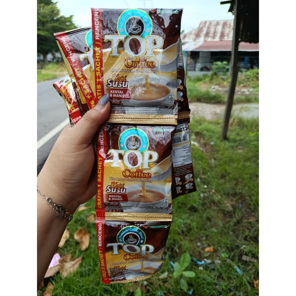 Top coffee kopi susu kental manis